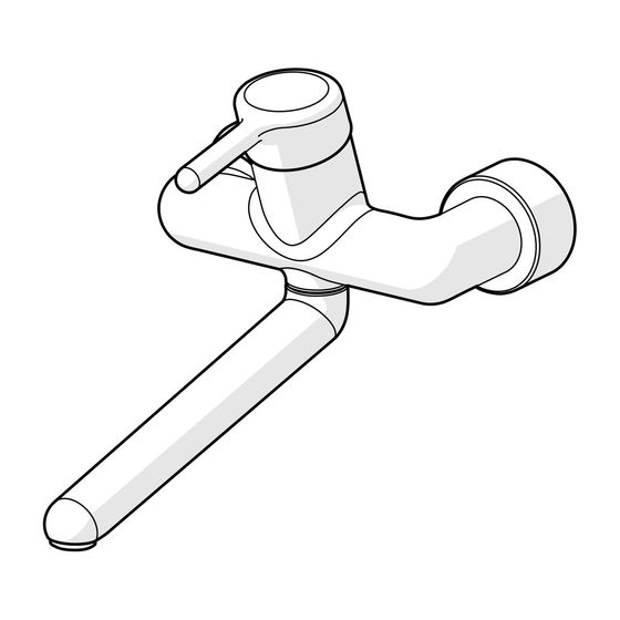 Hansa Medipro Einhebel-Waschtisch- und Küchenarmatur, Ausladung 311mm, DN 15, Chrom, 02572203