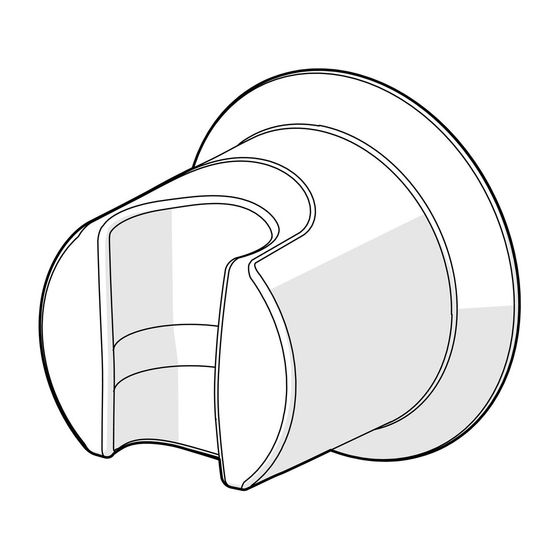 Hansa Wandhalter für Handbrause, Wandmontage, Chrom, 04430100