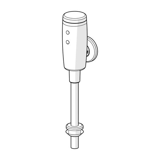 Hansa Electra Urinalsteuerung, 6V, Bluetooth, Ausladung 81mm, gerade, DN 15, Chrom, 09440179