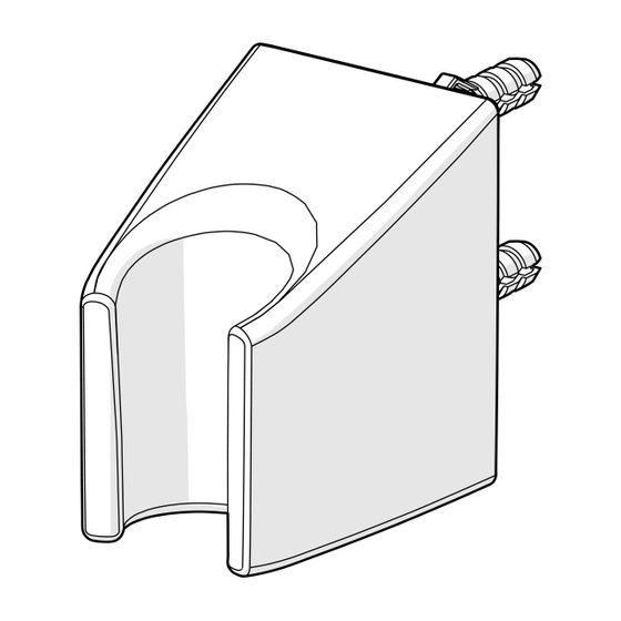 Hansa Wandhalter Handbrause, Chrom, 44450100