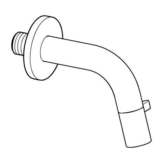 Hansa Nova Style Einhebel-Waschtischbatterie, Ausladung 107mm, DN 15, Chrom, 50868101