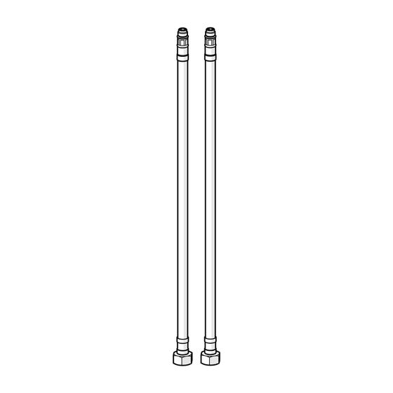 Hansa Anschlußschlauch 59914095 Länge 375mm, G3/8-M10x1