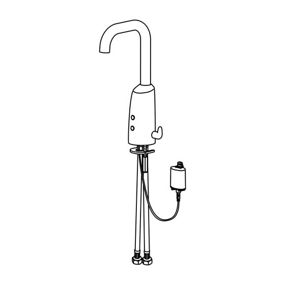 Hansa Electra Waschtischbatterie, 6V Bluetooth, Ausladung 120mm, DN 15, Chrom, 64442229