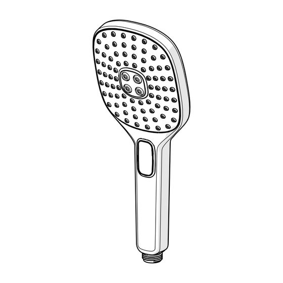 Hansa ActiveJet Style Handbrause, 3-strahlig, Chrom, 84330200