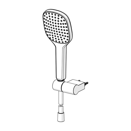 Hansa ActiveJet Style Handbrausegarnitur, 1-strahlig, Chrom, 84380213