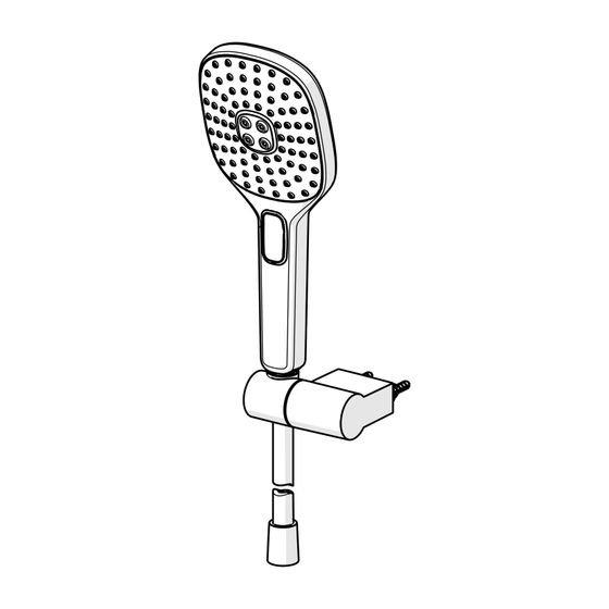 Hansa ActiveJet Style Handbrausegarnitur, 3-strahlig, Chrom, 84380233