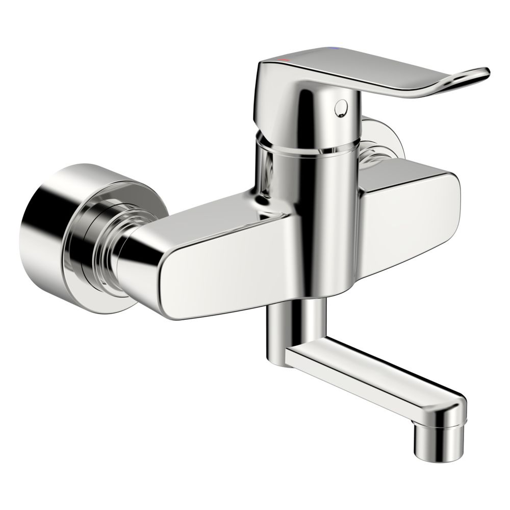 Hansa Clinica Einhebel-Waschtischbatterie, Bedienhebel lang, Ausladung 177mm, DN 15, Ch... HANSA-01526283 4057304013119 (Abb. 2)