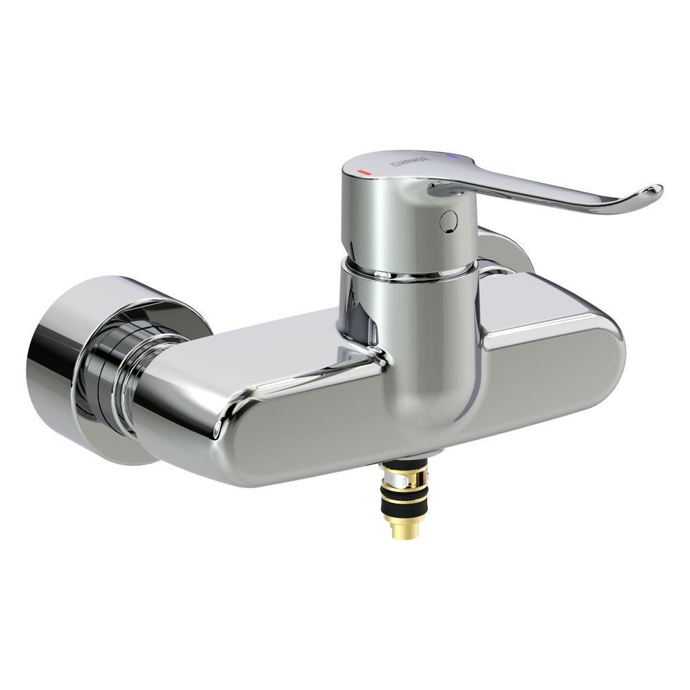 Hansa Clinica Einhebel-Waschtischarmatur, Wandmontage, Pinhebel, Bluetooth, Chrom, 0155... HANSA-01556279 4057304020490 (Abb. 2)