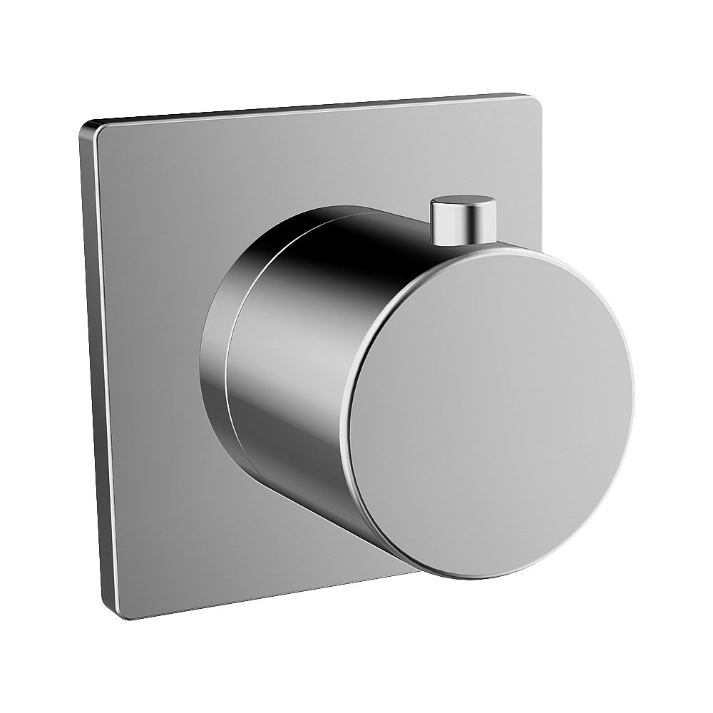 Hansa Deckelteil für Umsteller, Rosette eckig/rund, Chrom, 02879172... HANSA-02879172 4015474187269 (Abb. 2)