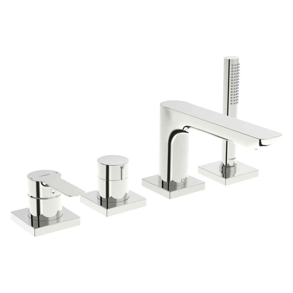Hansa Ligna Einhebelmischer Fertigmontageset für Wanne/Brause, 1-strahlig, 72mm Ausladu... HANSA-06442473 4057304014529 (Abb. 2)