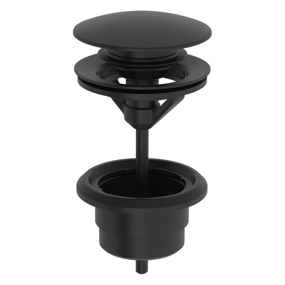 Hansa Ablaufgarnitur Push-Open, Matt-Schwarz, 0764010033... HANSA-0764010033 4057304014994 (Abb. 2)