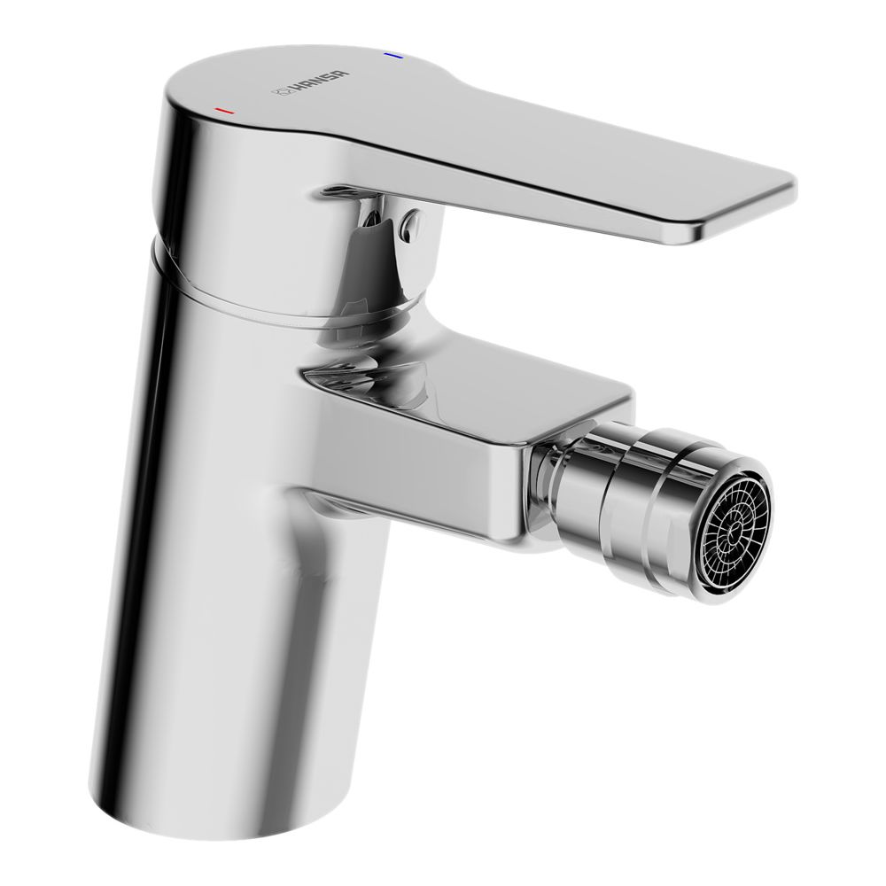 Hansa Twist Einhebel-Bidetbatterie, Zugstangen-Ablaufgarnitur, Ausladung 112mm, DN 15, ... HANSA-09063283 4015474259805 (Abb. 2)