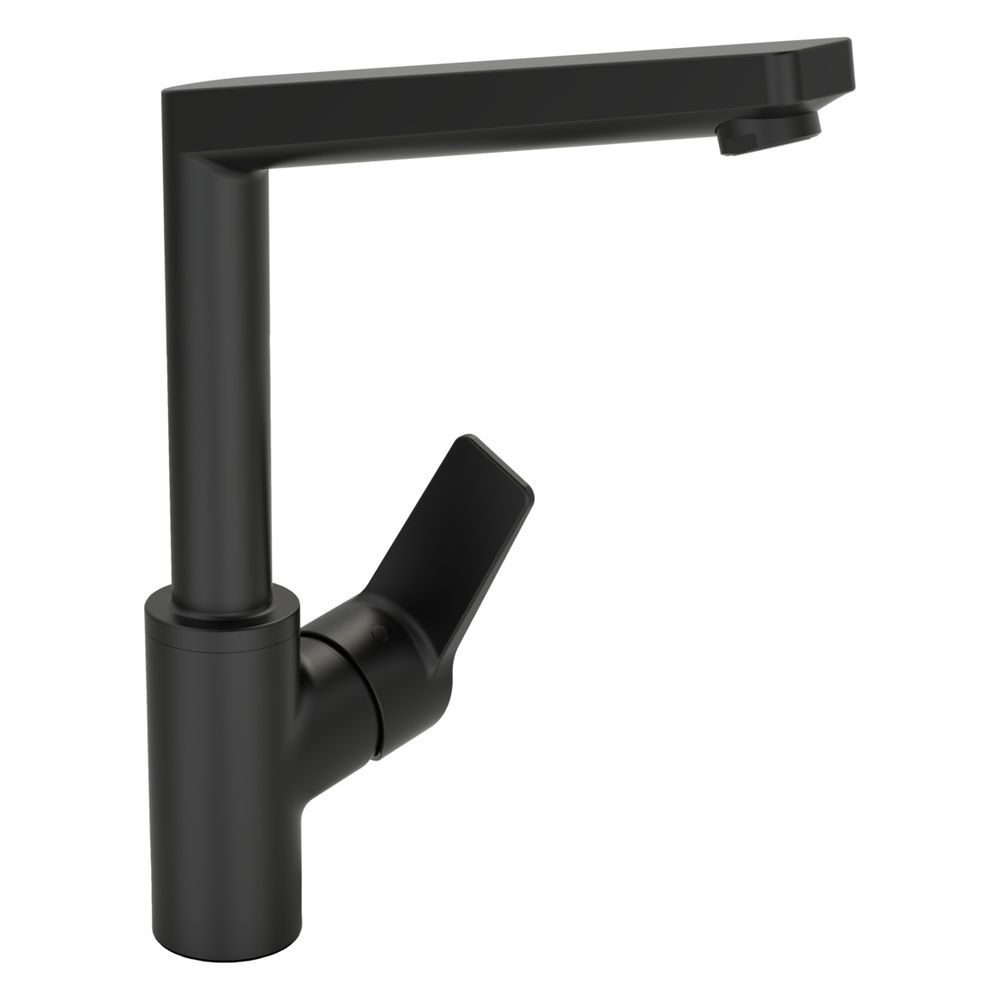 Hansa Twist Einhebel-Küchenarmatur, Ausladung 193mm, DN 15, Matt-Schwarz, 0920220333... HANSA-0920220333 4057304014390 (Abb. 2)
