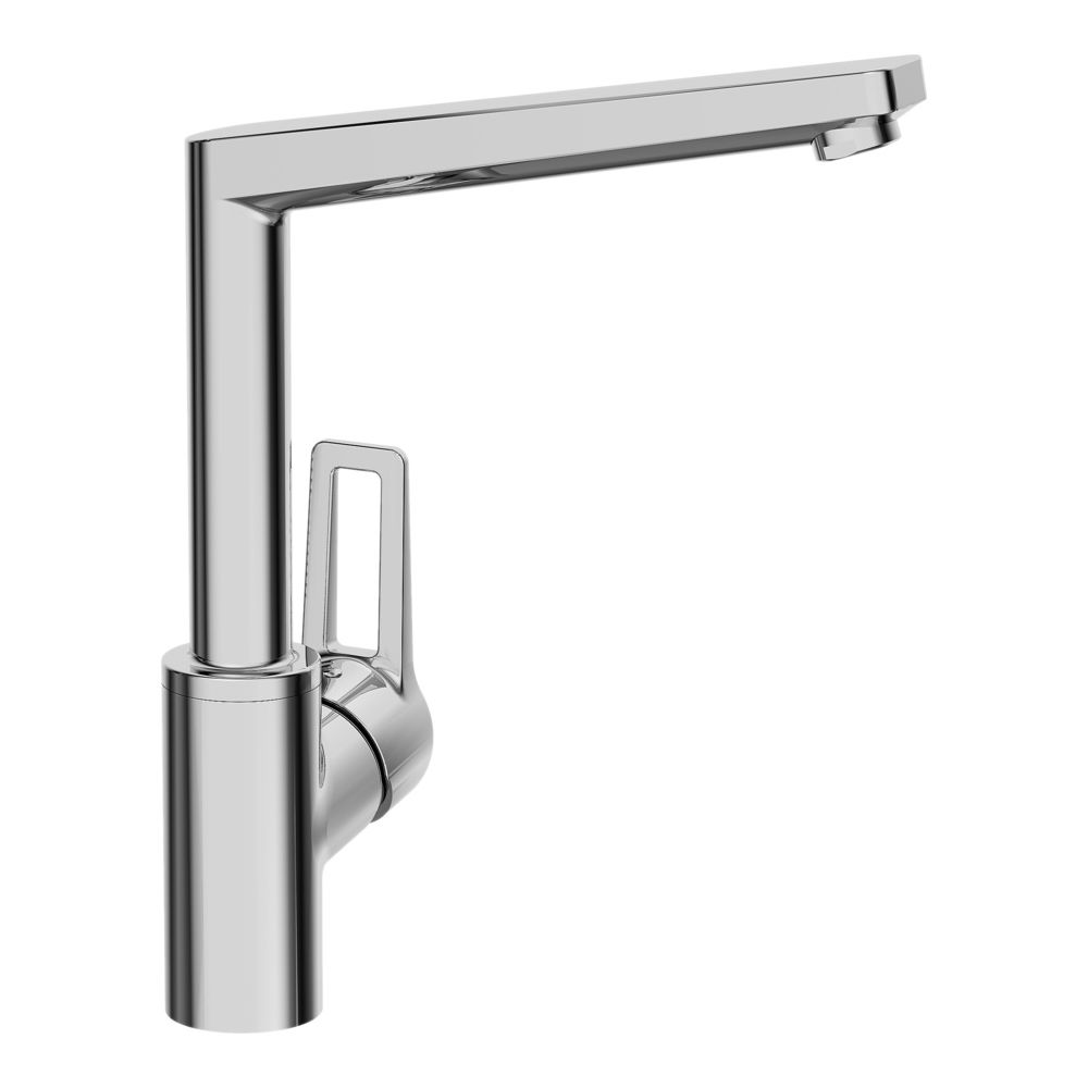 Hansa Twist Einhebelmischer Küchenarmatur 0920 Bügelhebel Ausladung 193mm DN15 Chrom... HANSA-09202205 4015474274839 (Abb. 2)