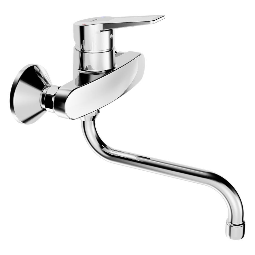 Hansa Twist Einhebel-Küchenarmatur, Ausladung 232mm, DN 15, Chrom, 09692193... HANSA-09692193 4015474269644 (Abb. 2)