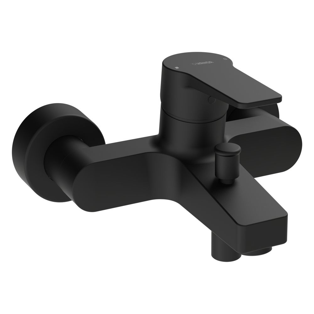 Hansa Twist Einhebel-Wannenfüll- und Brausebatterie, Ausladung 162mm, DN 15, Matt-Sch... HANSA-0974218333 4057304014345 (Abb. 2)