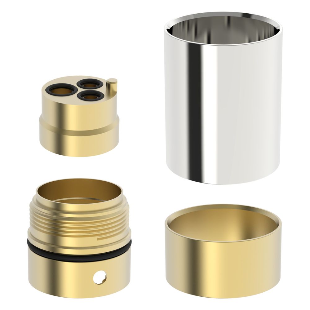 Hansa Verlängerungssatz, 20mm, Messing, 290043... HANSA-290043 6414150108143 (Abb. 2)
