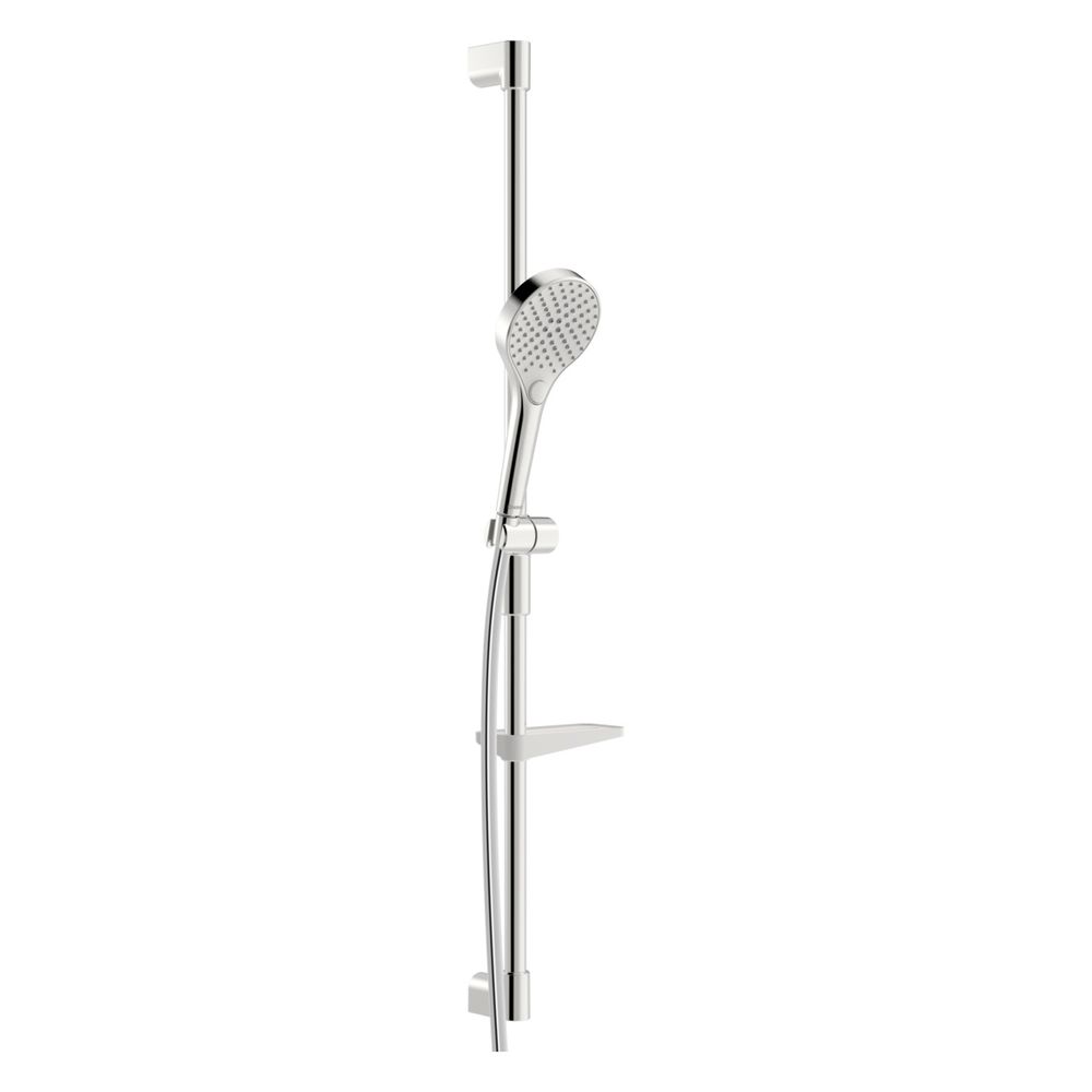 Hansa Viva Wandstangengarnitur, 3-strahlig, Länge 971mm, Brauseschlauch 175cm, Messing/... HANSA-44150330 4057304018145 (Abb. 2)
