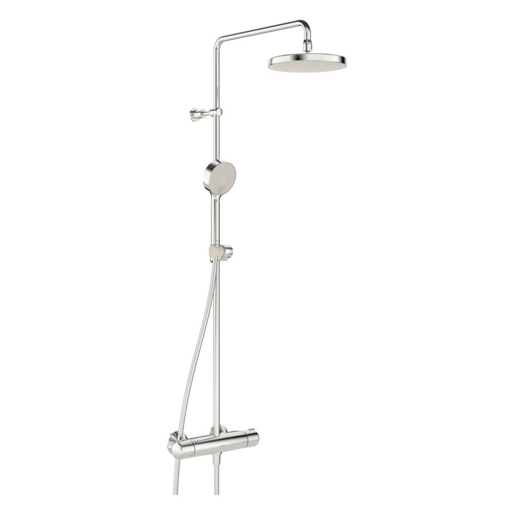 Hansa Micra Regenbrause-Duscharmatur, 3-strahlig, Ausladung 445-470mm, Chrom, 44350130... HANSA-44350130 4057304012877 (Abb. 2)