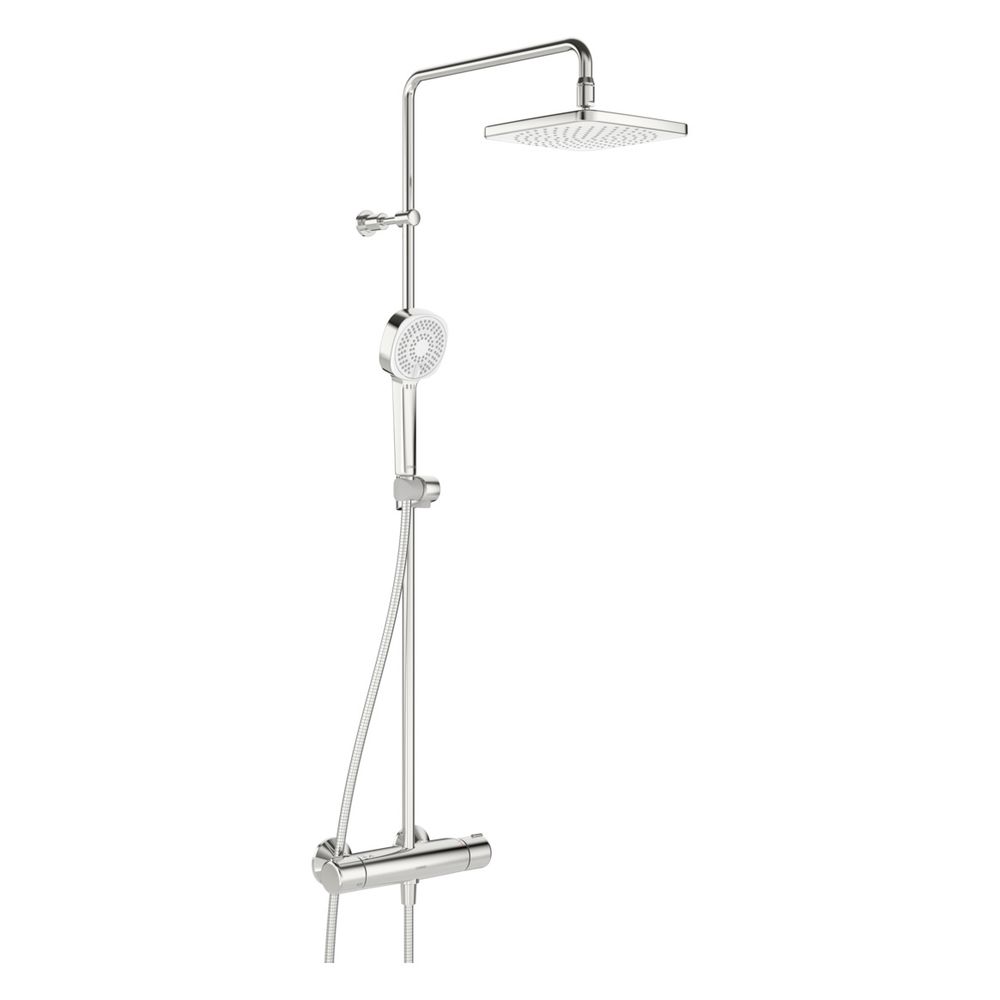 Hansa Micra Style Regenbrause-Duscharmatur, 3-strahlig, Ausladung 445-470mm, Chrom, 443... HANSA-44350230 4057304015960 (Abb. 2)