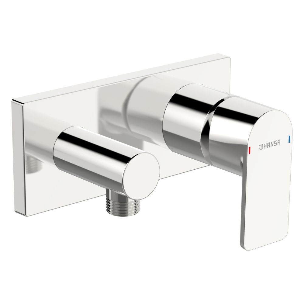 Hansa Stela Einhebel-Fertigset für Brause-Batterie, Rosette eckig, Chrom, 44569573... HANSA-44569573 4057304015281 (Abb. 2)