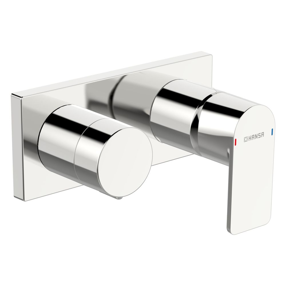Hansa Stela Einhebel-Fertigmontageset für Wanne/Brause, Rosette eckig, Chrom, 44579573... HANSA-44579573 4057304015298 (Abb. 2)