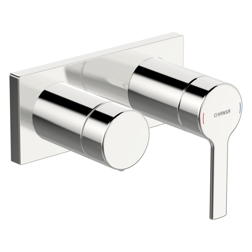 Hansa Ronda Einhebel-Fertigmontageset für Wanne/Brause, Rosette eckig, 4.0 Plattform, C... HANSA-44599583 4057304014840 (Abb. 2)
