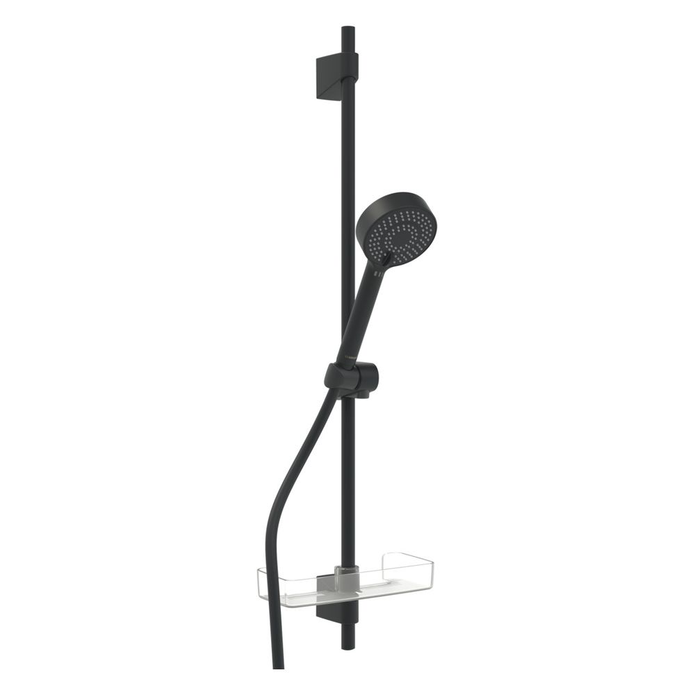 Hansa BasicJet Wandstangengarnitur, 3-strahlig, Matt-Schwarz, 4467013333... HANSA-4467013333 4057304015694 (Abb. 2)