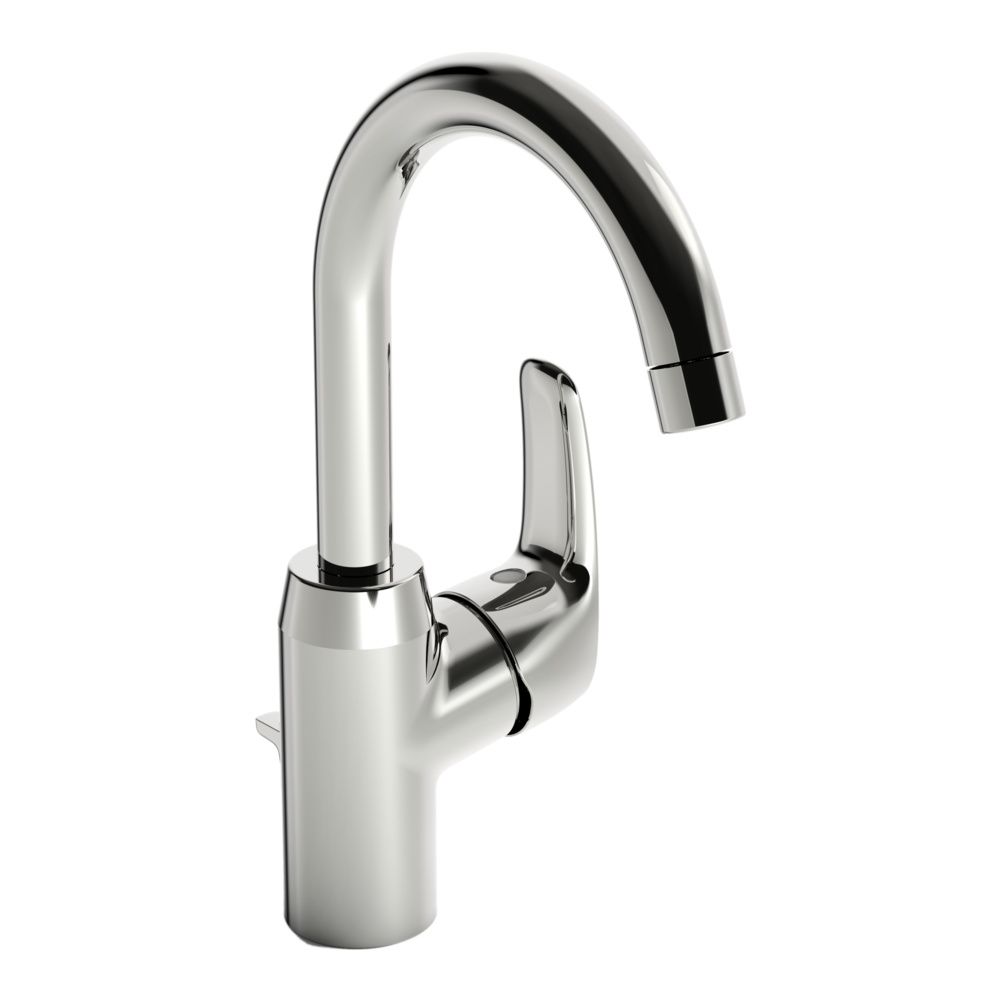 Hansa Pinto Einhebel-Waschtischbatterie, Zugstangen-Ablaufgarnitur Ausladung 148mm, DN ... HANSA-45102283 4057304003110 (Abb. 2)