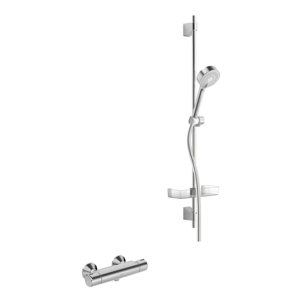 Hansa Micra Renovierungsset Brausebatterie mit Brausegarnitur, DN 15, Chrom, 48150171... HANSA-48150171 4057304003493 (Abb. 2)