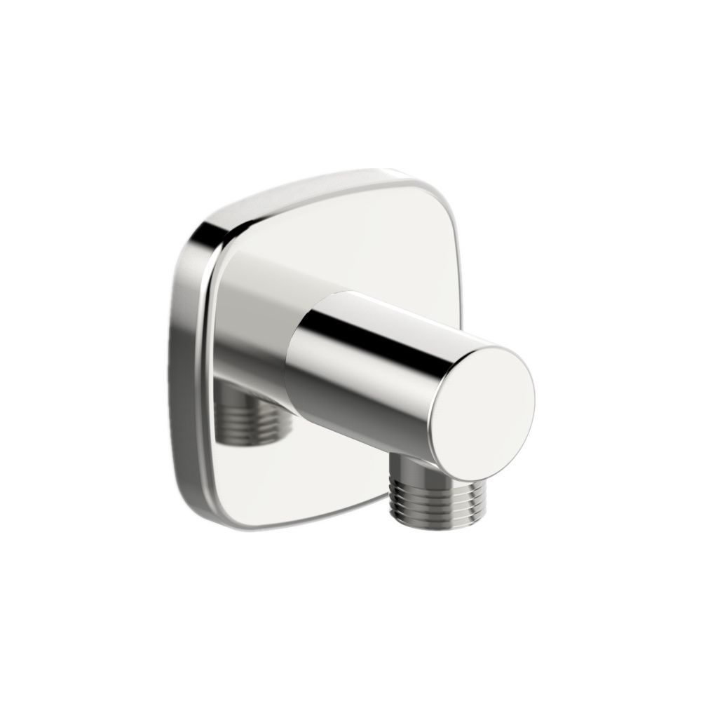 Hansa Living Wandanschlussbogen rund 5118 Rosette soft edge G1/2 DN15 Chrom... HANSA-51180193 4057304007941 (Abb. 2)