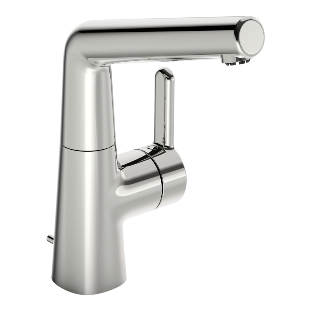 Hansa Designo Style Einhebel-Waschtischbatterie Niederdruck, Ausladung 151mm, Zugstange... HANSA-51211183 4057304007538 (Abb. 2)