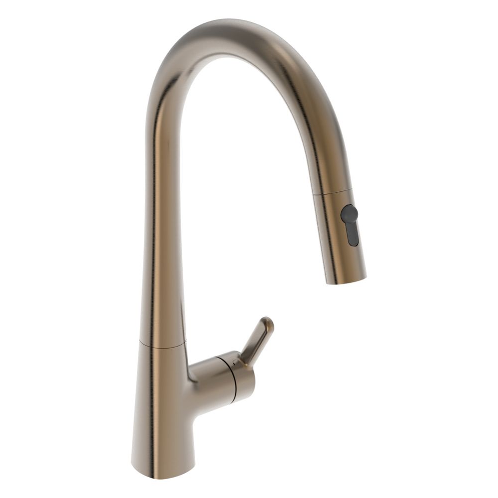 Hansa Designo Style Einhebel-Küchenarmatur, Standmontage, ausziehbar, Bronze gebürste... HANSA-5136228381 4057304020209 (Abb. 2)