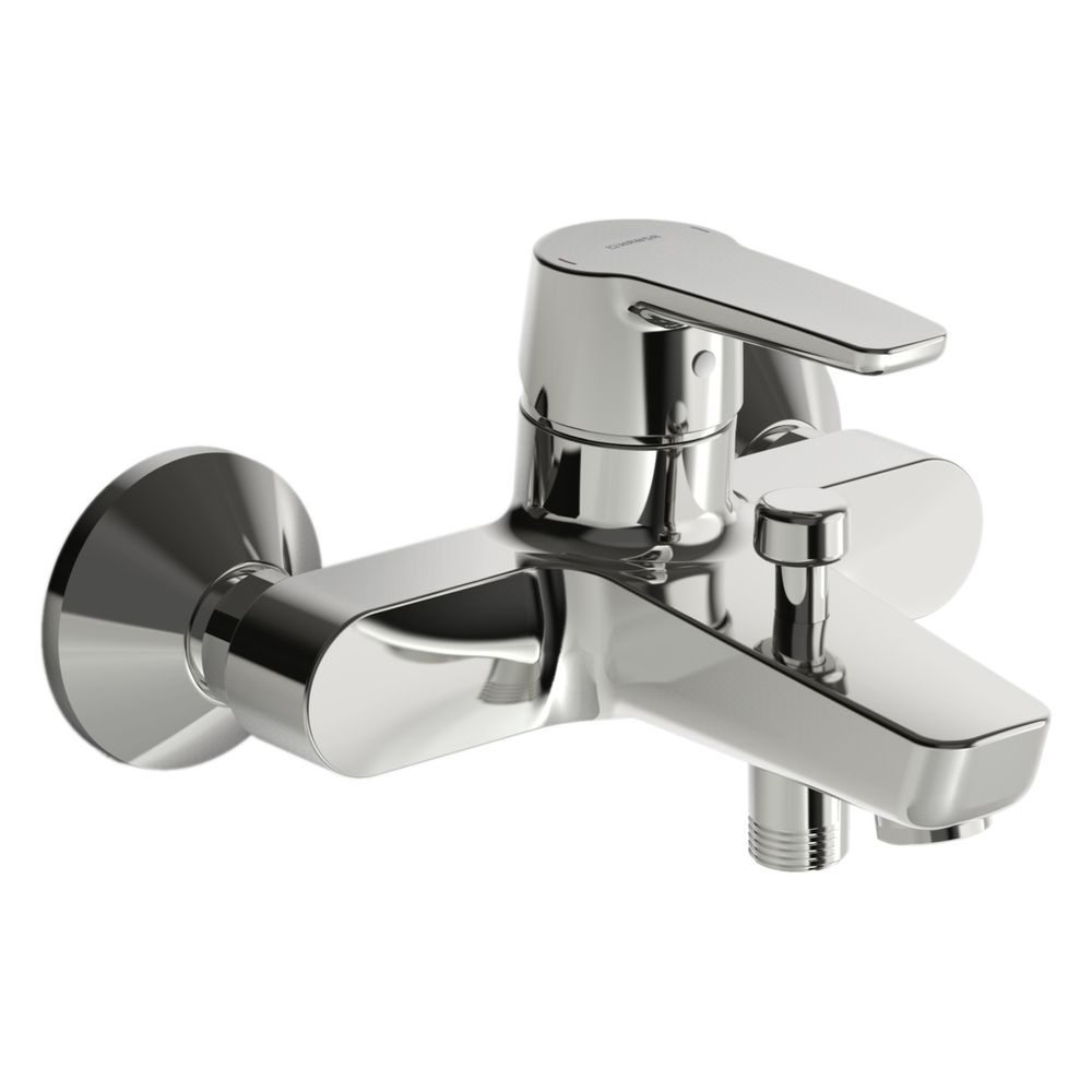 Hansa Polo Einhebel-Wannenfüll- und Brausebatterie, Ausladung 157mm, DN 15, Chrom, 5144... HANSA-51442193 4057304002939 (Abb. 2)