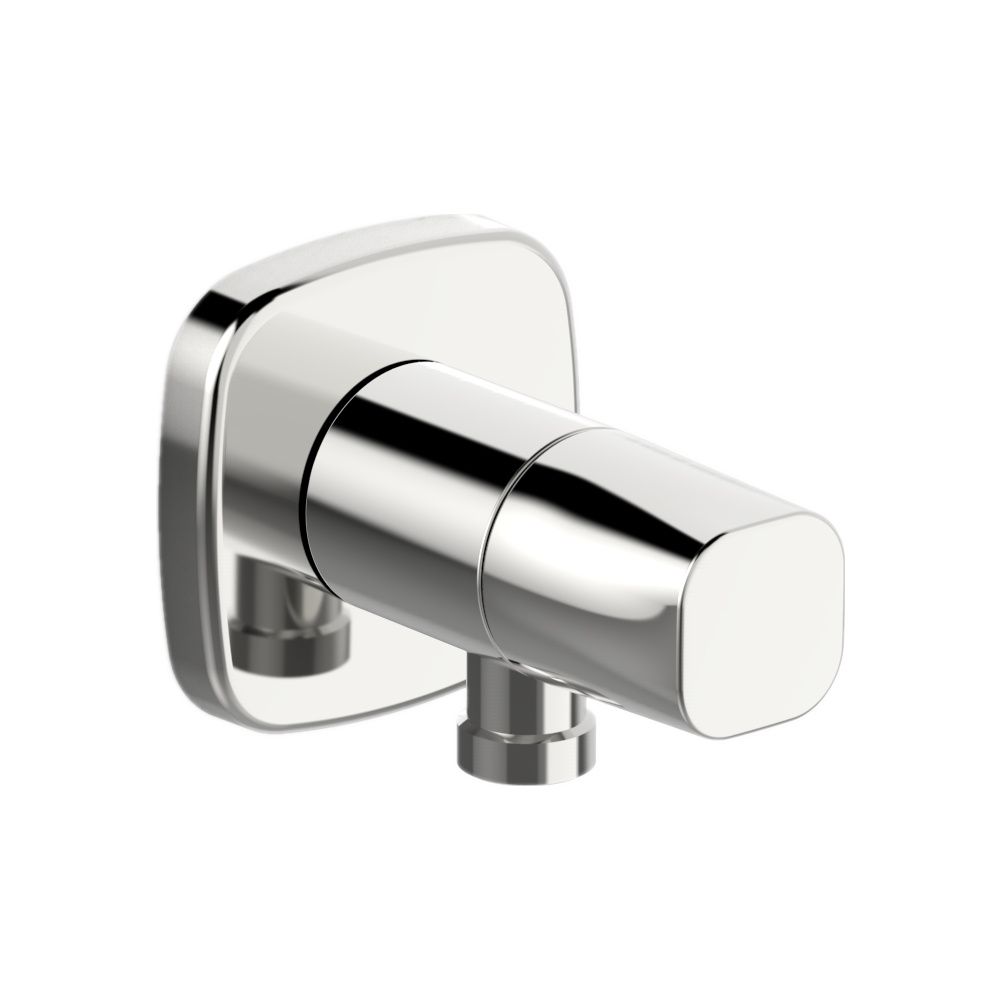 Hansa Living Wandanschlussbogen 5157 Rosette soft edge G1/2 DN15 Chrom... HANSA-51570183 4057304007156 (Abb. 2)