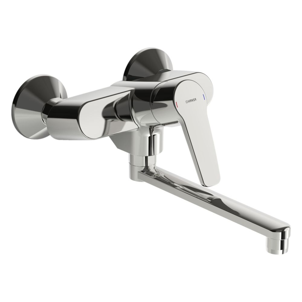 Hansa Polo Einhebel-Waschtisch- und Küchenarmatur, Ausladung 200mm, DN 15, Chrom, 51622... HANSA-51622193 4057304004964 (Abb. 2)