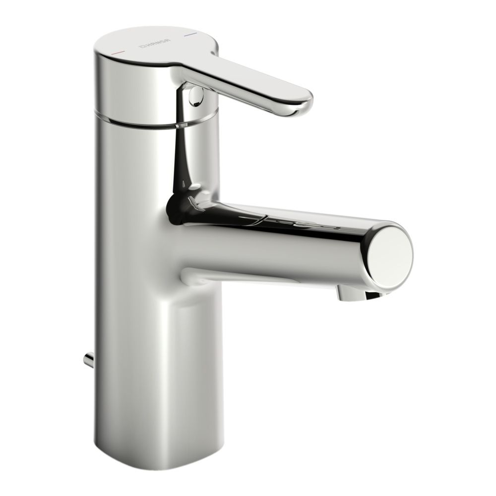 Hansa Designo Style Einhebel-Waschtischbatterie, Ausladung 119mm, DN 15, Zugstangen-Abl... HANSA-51712283 4057304006319 (Abb. 2)