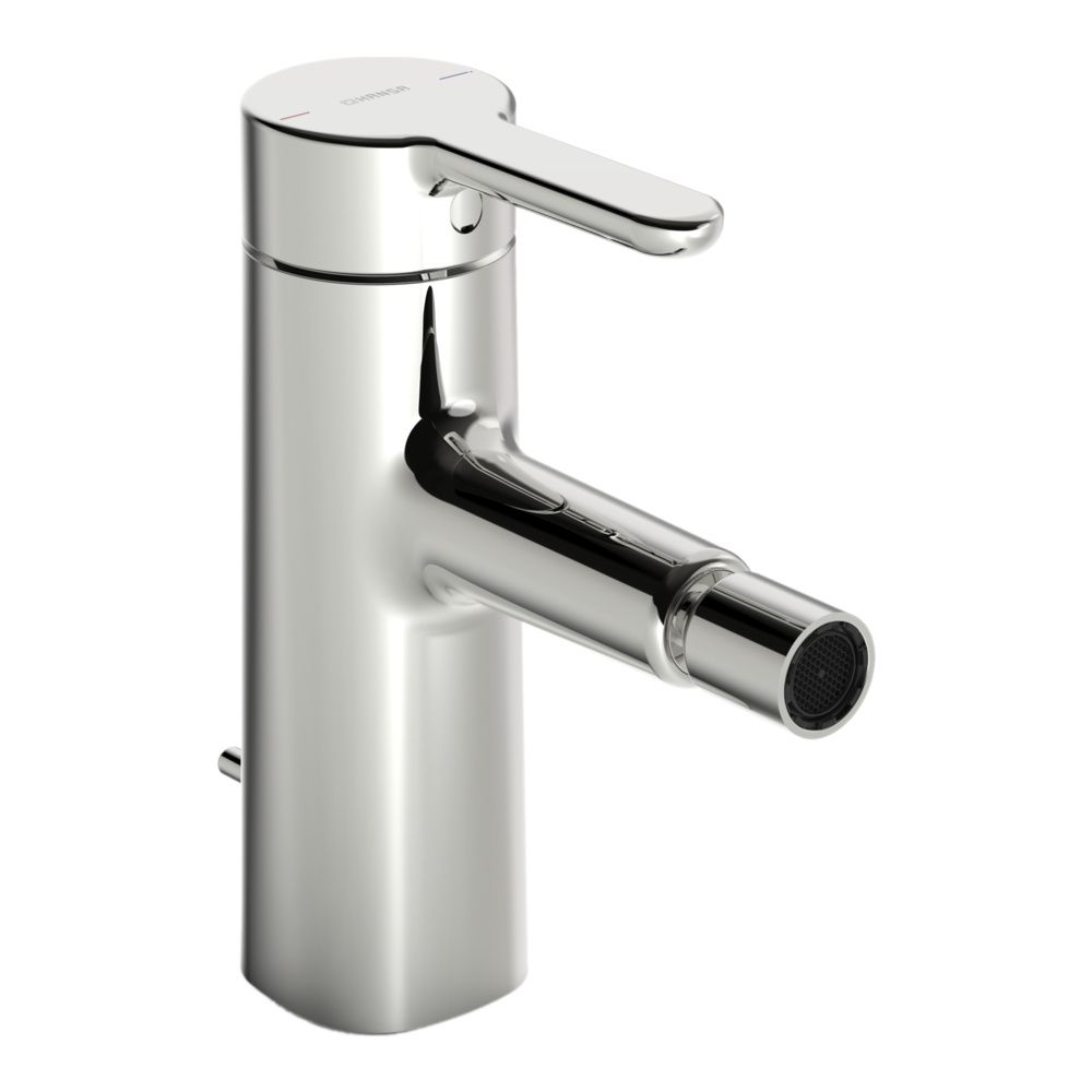 Hansa Designo Style Einhebel-Bidetbatterie, Ausladung 117mm, DN 15, Zugstangen-Ablaufga... HANSA-51733283 4057304006715 (Abb. 2)