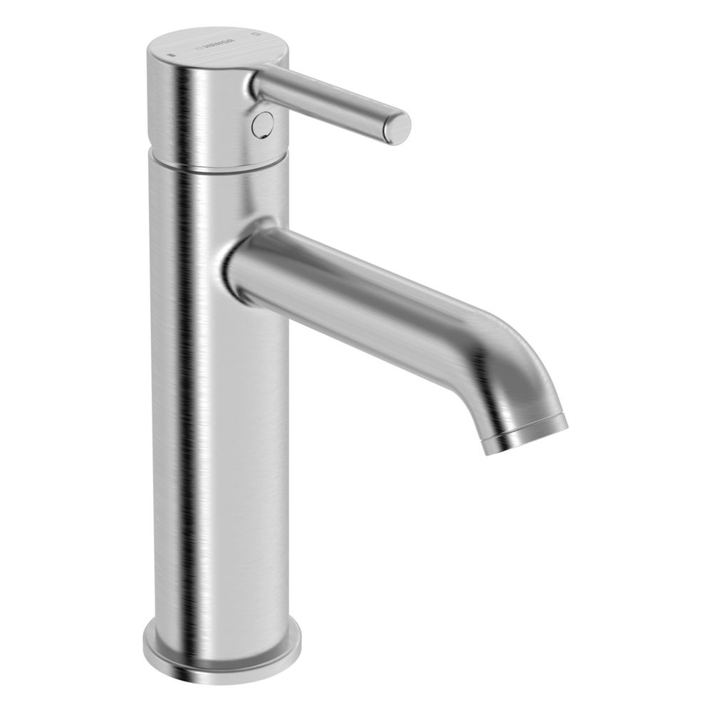 Hansa Vantis Style Einhebel-Waschtischarmatur, Standmontage, 133mm Ausladung, Stahl g... HANSA-5437220780 4057304020421 (Abb. 2)