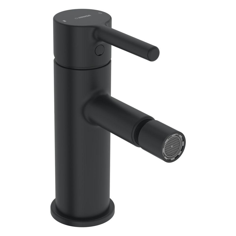 Hansa Vantis Style Einhebel-Bidetarmatur, Standmontage, 101mm Ausladung, Matt-Schwarz... HANSA-5464220733 4057304024818 (Abb. 2)
