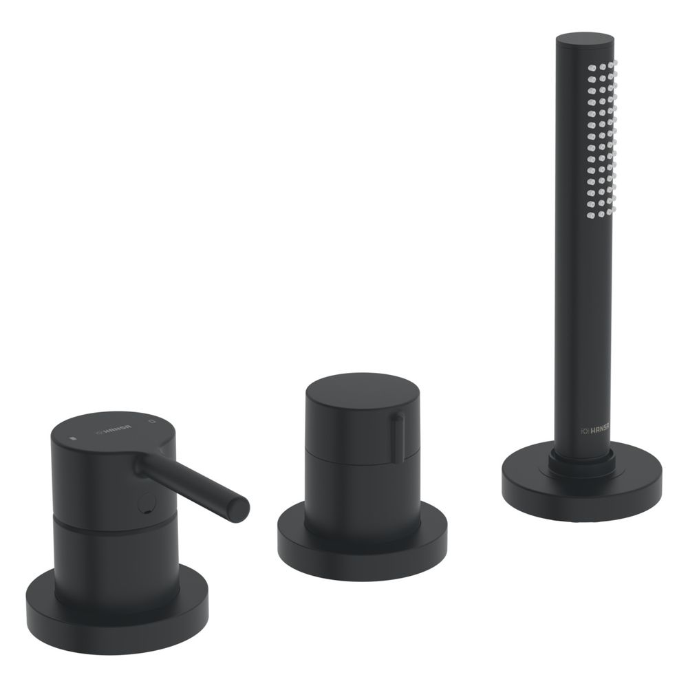 Hansa Vantis Style Einhebel-Wannenarmatur, Wannenrandmontage, 1-strahlig, 3-Loch, Ros... HANSA-5470900733 4057304025488 (Abb. 2)