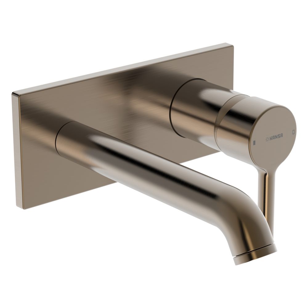 Hansa Vantis Style Einhebel-Waschtischarmatur, Wandmontage, FMS, Rosette eckig, Ausla... HANSA-5480213781 4057304022401 (Abb. 2)