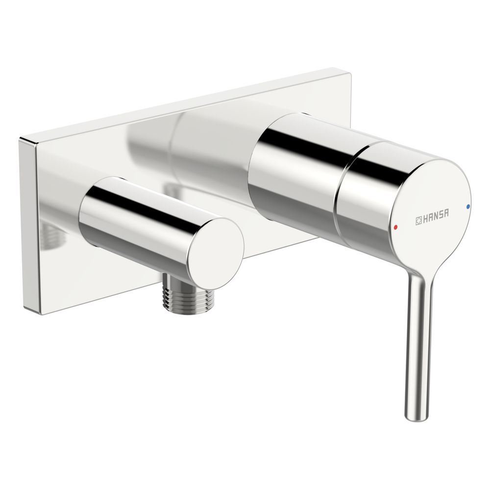Hansa Vantis Style Einhebel-Fertigmontageset für Brause-Batterie, Rosette eckig, Chrom,... HANSA-54819007 4057304017575 (Abb. 2)