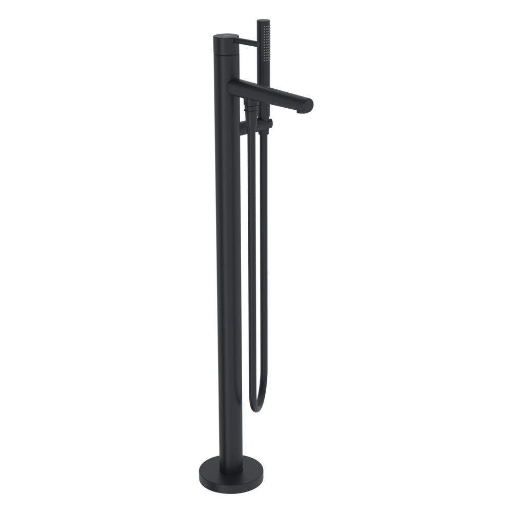 Hansa Vantis Style Einhebel-Wannenarmatur, bodenstehend, 209mm Ausladung, Matt-Schwar... HANSA-5483200733 4057304024993 (Abb. 2)
