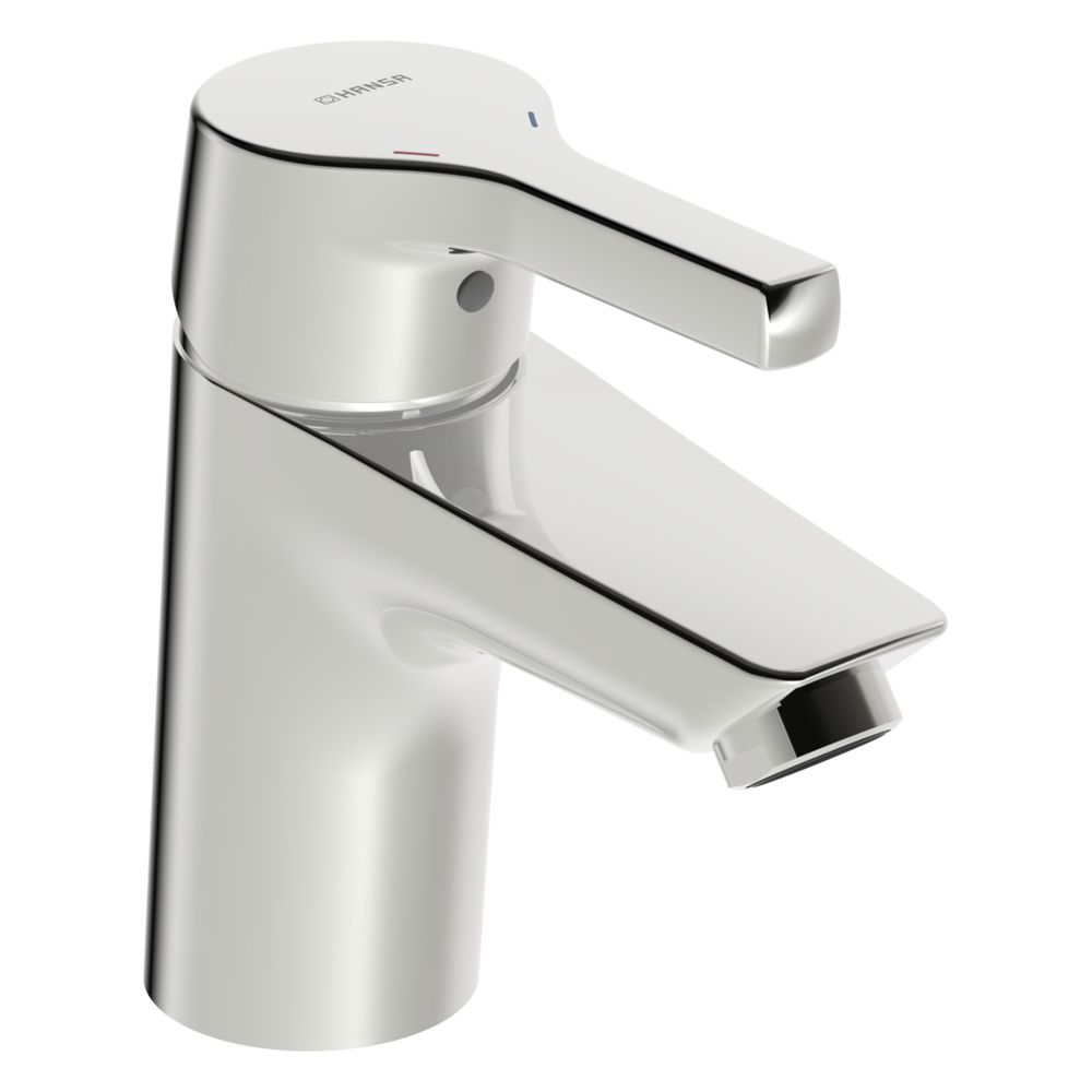 Hansa Paleno Einhebel-Waschtischarmatur, Standmontage, DN 15, Ausladung 103mm, ohne Abl... HANSA-56362203 4057304012006 (Abb. 2)