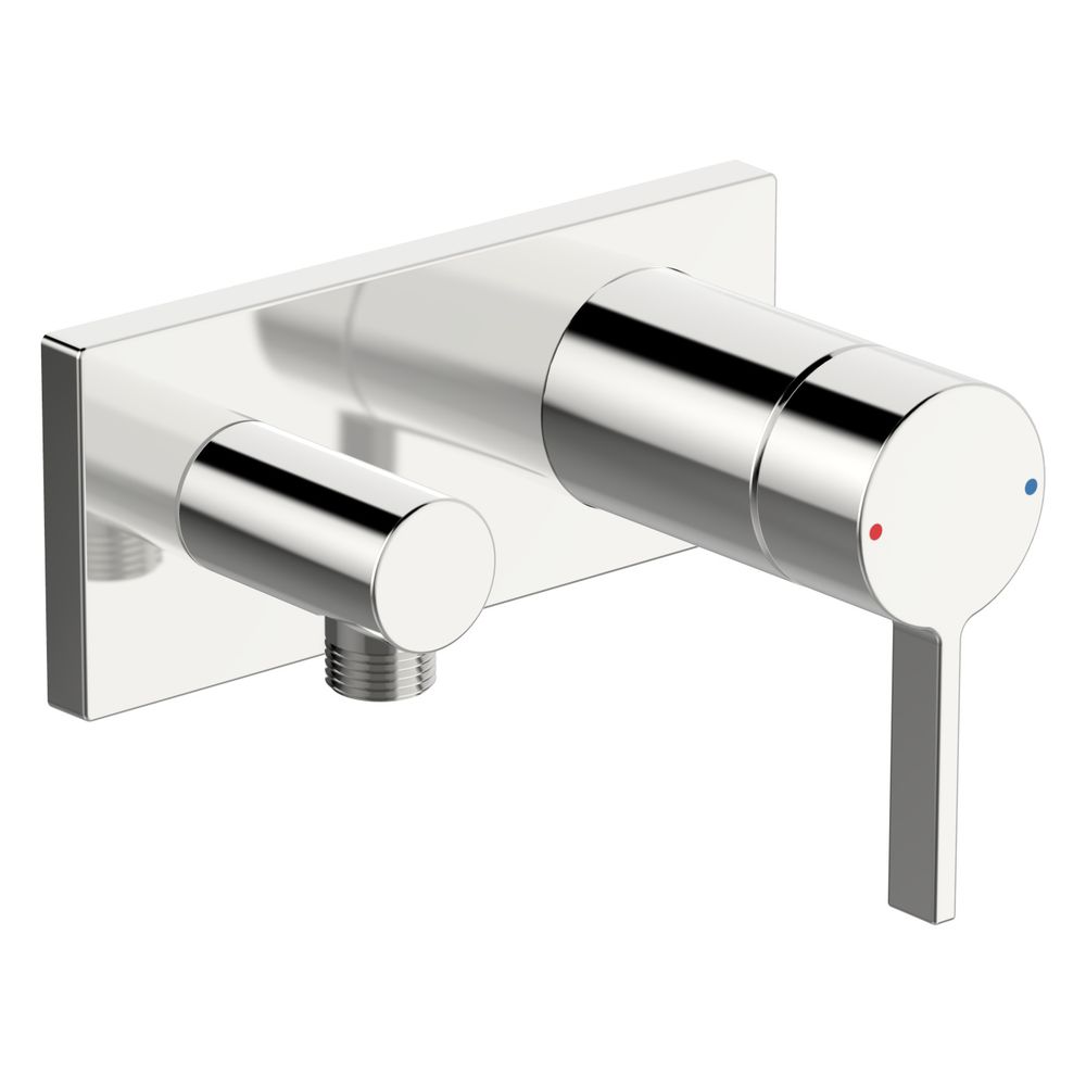 Hansa Loft Einhebelmischer Fertigmontageset für Brausebatterie 5763 Rosette eckig 4.0 P... HANSA-57639583 4057304014857 (Abb. 2)