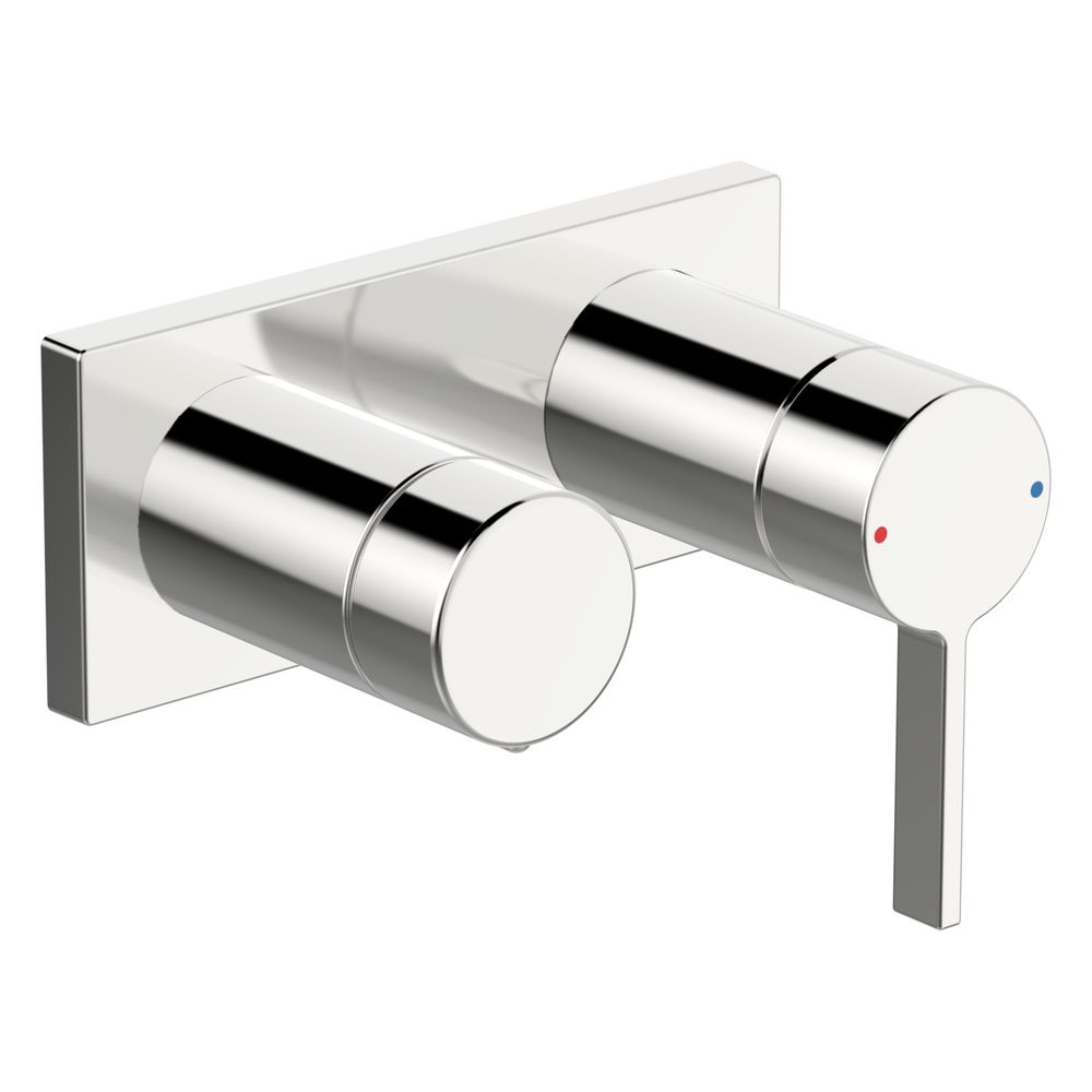 Hansa Loft Einhebelmischer Fertigmontageset für Wanne/Brause 5764 Rosette eckig 4.0 Pla... HANSA-57649583 4057304014802 (Abb. 2)