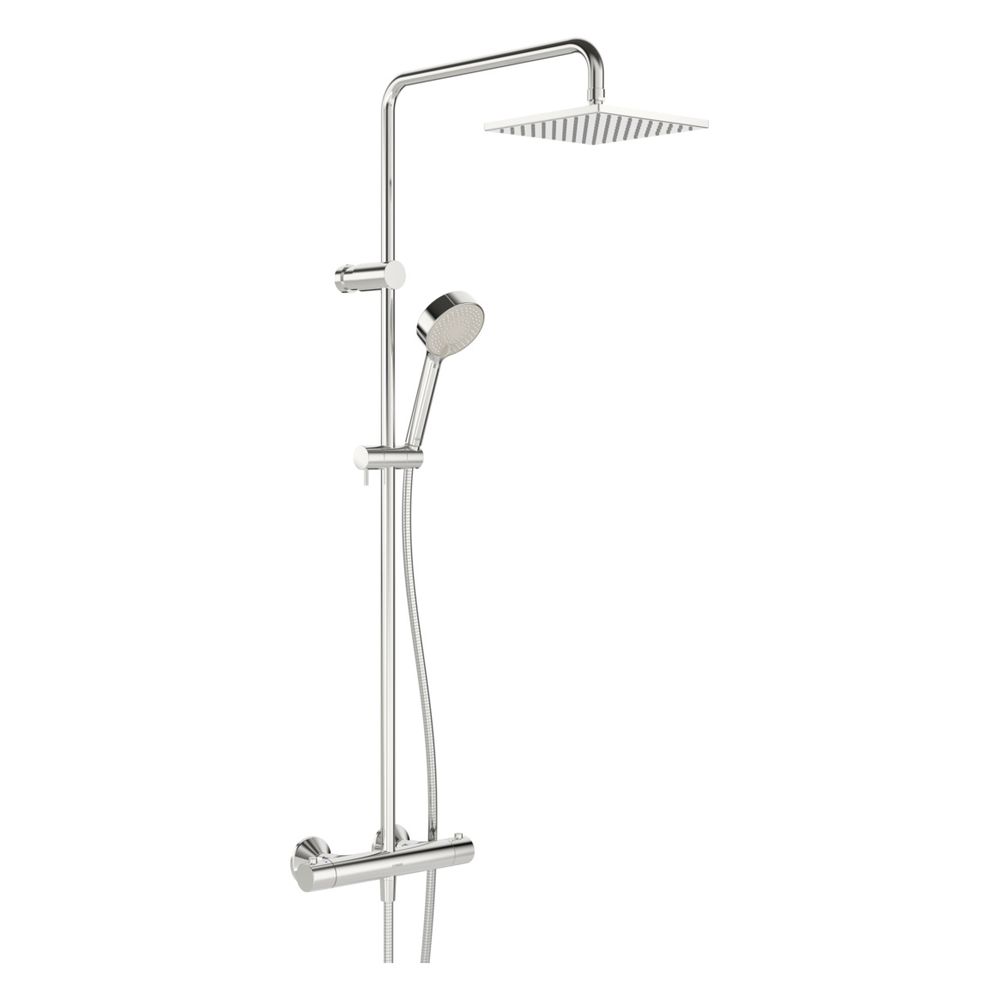 Hansa Unita Eco Regenbrause-Duscharmatur 5814 3-strahlig Ausladung 470-495mm Chrom Kopf... HANSA-58149113 4057304016080 (Abb. 2)