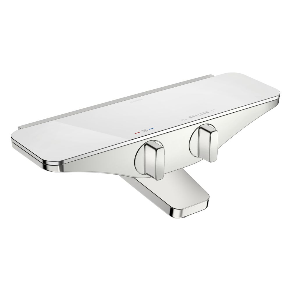 Hansa Emotion Wannenfüll- und Brausebatterie, Ausladung 137mm, DN 15, Chrom/Weiß, 586... HANSA-5864217182 4057304008733 (Abb. 2)
