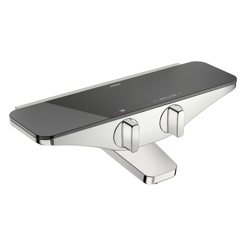 Hansa Emotion Wannenfüll- und Brausebatterie 5864 Ausladung 137mm DN15 Chrom/Grau... HANSA-5864217184 4057304008726 (Abb. 2)